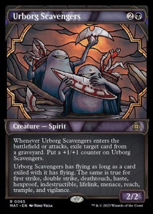 Urborg Scavengers (V.1)⁣ - March of the Machine: The Aftermath: Extras⁣ (Rare)⁣ [65]