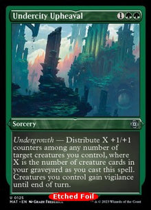 Undercity Upheaval (V.2)⁣ - March of the Machine: The Aftermath: Extras⁣ (Uncommon)⁣ [125]