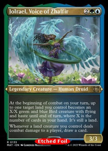 Jolrael, Voice of Zhalfir (V.2)⁣ - March of the Machine: The Aftermath: Extras⁣ (Rare)⁣ [133]