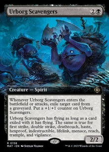 Urborg Scavengers (V.3)⁣ - March of the Machine: The Aftermath: Extras⁣ (Rare)⁣ [158]