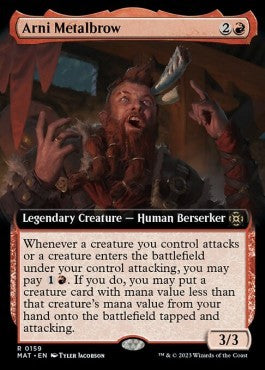 Arni Metalbrow (V.3)⁣ - March of the Machine: The Aftermath: Extras⁣ (Rare)⁣ [159]