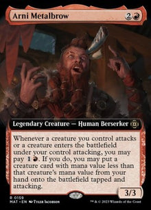 Arni Metalbrow (V.3)⁣ - March of the Machine: The Aftermath: Extras⁣ (Rare)⁣ [159]