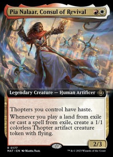Pia Nalaar, Consul of Revival (V.3)⁣ - March of the Machine: The Aftermath: Extras⁣ (Rare)⁣ [177]
