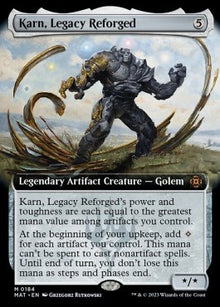Karn, Legacy Reforged (V.3)⁣ - March of the Machine: The Aftermath: Extras⁣ (Mythic)⁣ [184]