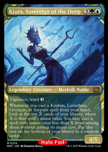 Kiora, Sovereign of the Deep (V.4)⁣ - March of the Machine: The Aftermath: Extras⁣ (Mythic)⁣ [214]