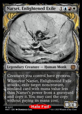 Narset, Enlightened Exile (V.4)⁣ - March of the Machine: The Aftermath: Extras⁣ (Mythic)⁣ [217]