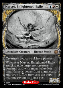 Narset, Enlightened Exile (V.4)⁣ - March of the Machine: The Aftermath: Extras⁣ (Mythic)⁣ [217]