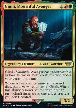 Gimli, Mournful Avenger⁣ - The Lord of the Rings: Tales of Middle-earth⁣ (Rare)⁣ [209]
