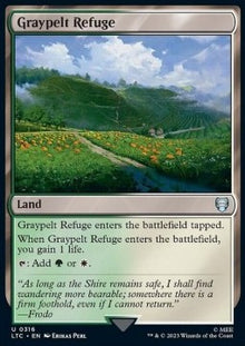 Graypelt Refuge⁣ - Commander: The Lord of the Rings: Tales of Middle-earth⁣ (Uncommon)⁣ [316]