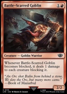 Battle-Scarred Goblin⁣ - The Lord of the Rings: Tales of Middle-earth⁣ (Common)⁣ [115]