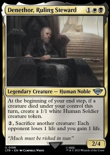 Denethor, Ruling Steward⁣ - The Lord of the Rings: Tales of Middle-earth⁣ (Uncommon)⁣ [198]