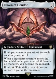 Crown of Gondor⁣ - Commander: The Lord of the Rings: Tales of Middle-earth: Extras⁣ (Rare)⁣ [155]
