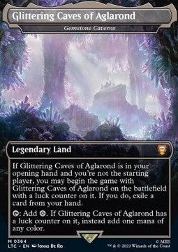Gemstone Caverns (V.1) - Commander: The Lord of the Rings: Tales of Middle-earth: Extras (Mythic) [XLTC-364]