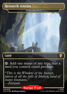 Reflecting Pool (V.2)⁣ - Commander: The Lord of the Rings: Tales of Middle-earth: Extras⁣ (Mythic)⁣ [403]