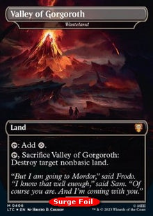 Wasteland (V.2)⁣ - Commander: The Lord of the Rings: Tales of Middle-earth: Extras⁣ (Mythic)⁣ [406]