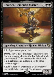 Chainer, Dementia Master⁣ - Commander Masters⁣ (Rare)⁣ [144]