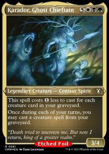 Karador, Ghost Chieftain⁣ - Commander Masters: Extras⁣ (Rare)⁣ [581]