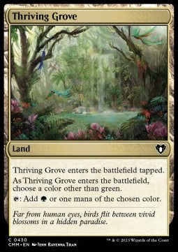 Thriving Grove⁣ - Commander Masters⁣ (Common)⁣ [430]