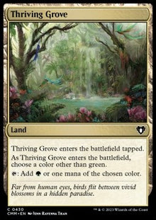Thriving Grove⁣ - Commander Masters⁣ (Common)⁣ [430]