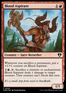 Blood Aspirant⁣ - Commander Masters⁣ (Common)⁣ [208]