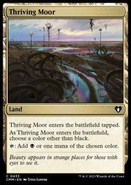 Thriving Moor⁣ - Commander Masters⁣ (Common)⁣ [433]