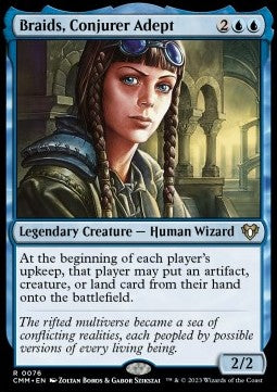 Braids, Conjurer Adept⁣ - Commander Masters⁣ (Rare)⁣ [76]