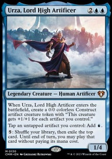 Urza, Lord High Artificer⁣ - Commander Masters⁣ (Mythic)⁣ [130]