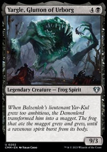 Yargle, Glutton of Urborg⁣ - Commander Masters⁣ (Uncommon)⁣ [202]