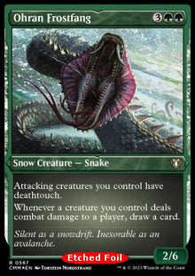Ohran Frostfang (V.1)⁣ - Commander Masters: Extras⁣ (Rare)⁣ [567]