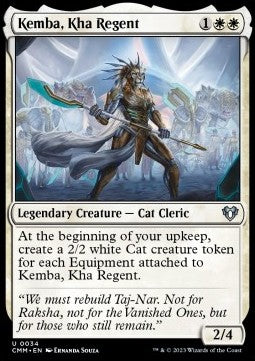 Kemba, Kha Regent⁣ - Commander Masters⁣ (Uncommon)⁣ [34]