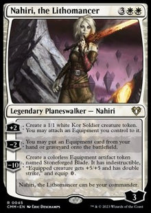 Nahiri, the Lithomancer⁣ - Commander Masters⁣ (Rare)⁣ [45]