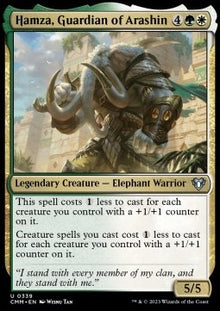 Hamza, Guardian of Arashin⁣ - Commander Masters⁣ (Uncommon)⁣ [339]