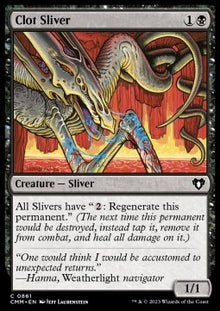Clot Sliver⁣ - Commander Masters: Extras⁣ (Common)⁣ [861]