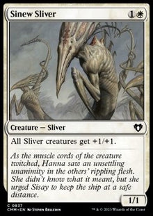 Sinew Sliver⁣ - Commander Masters: Extras⁣ (Common)⁣ [837]