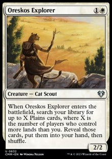 Oreskos Explorer⁣ - Commander Masters: Extras⁣ (Uncommon)⁣ [832]