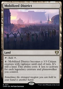 Mobilized District⁣ - Commander Masters: Extras⁣ (Rare)⁣ [1011]