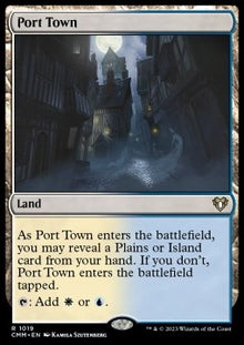 Port Town⁣ - Commander Masters: Extras⁣ (Rare)⁣ [1019]