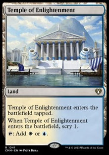 Temple of Enlightenment⁣ - Commander Masters: Extras⁣ (Rare)⁣ [1041]