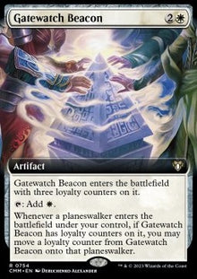 Gatewatch Beacon (V.2)⁣ - Commander Masters: Extras⁣ (Rare)⁣ [754]