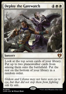 Deploy the Gatewatch⁣ - Commander Masters: Extras⁣ (Mythic)⁣ [819]