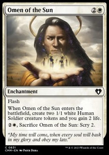 Omen of the Sun⁣ - Commander Masters: Extras⁣ (Common)⁣ [831]