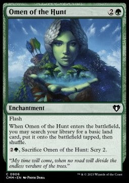 Omen of the Hunt⁣ - Commander Masters: Extras⁣ (Common)⁣ [906]