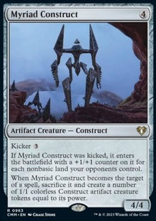 Myriad Construct⁣ - Commander Masters: Extras⁣ (Rare)⁣ [963]