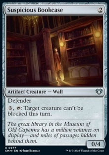 Suspicious Bookcase⁣ - Commander Masters: Extras⁣ (Uncommon)⁣ [977]
