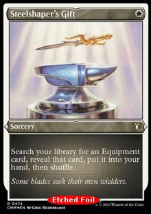 Steelshaper's Gift (V.1)⁣ - Commander Masters: Extras⁣ (Rare)⁣ [474]