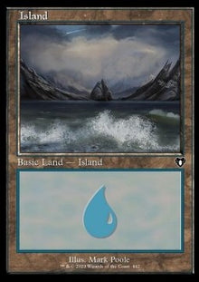 Island (V.3)⁣ - Commander Masters: Extras⁣ (Land)⁣ [442]