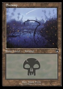 Swamp (V.3)⁣ - Commander Masters: Extras⁣ (Land)⁣ [445]
