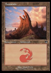 Mountain (V.3)⁣ - Commander Masters: Extras⁣ (Land)⁣ [448]