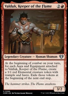 Valduk, Keeper of the Flame⁣ - Commander Masters⁣ (Uncommon)⁣ [266]