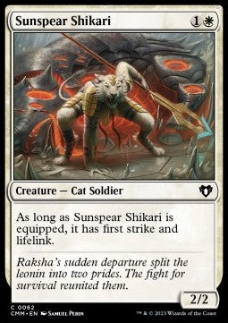 Sunspear Shikari⁣ - Commander Masters⁣ (Common)⁣ [62]
